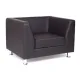 Диван-кресло Дэрби Euroline-черный (Chairman) главное фото в маленьком размере