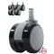 Колесики для компьютерного кресла (упаковка 5 шт.) маленькое фото