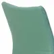 Кресло  "Stream MG-314", без подлокотников, пятилучие серебристое, экокожа, серо-голубое, 532079. Фото товара с разных ракурсов.