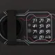 Сейф мебельный  "SF-200EL", 200х310х200 мм, электронный замок, черный, 291145, S103BR211214. Фото товара с разных ракурсов.