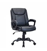 Кресло  "Forex EX-529", экокожа, разборное пятилучие, черное, 532980